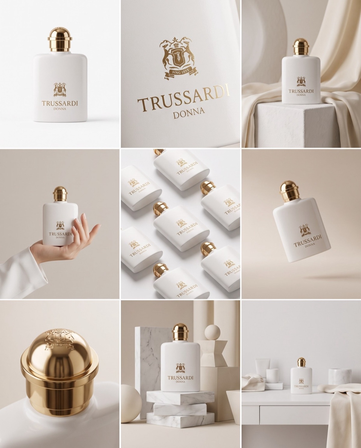 Фото товара: серия кадров духов Trussardi Donna