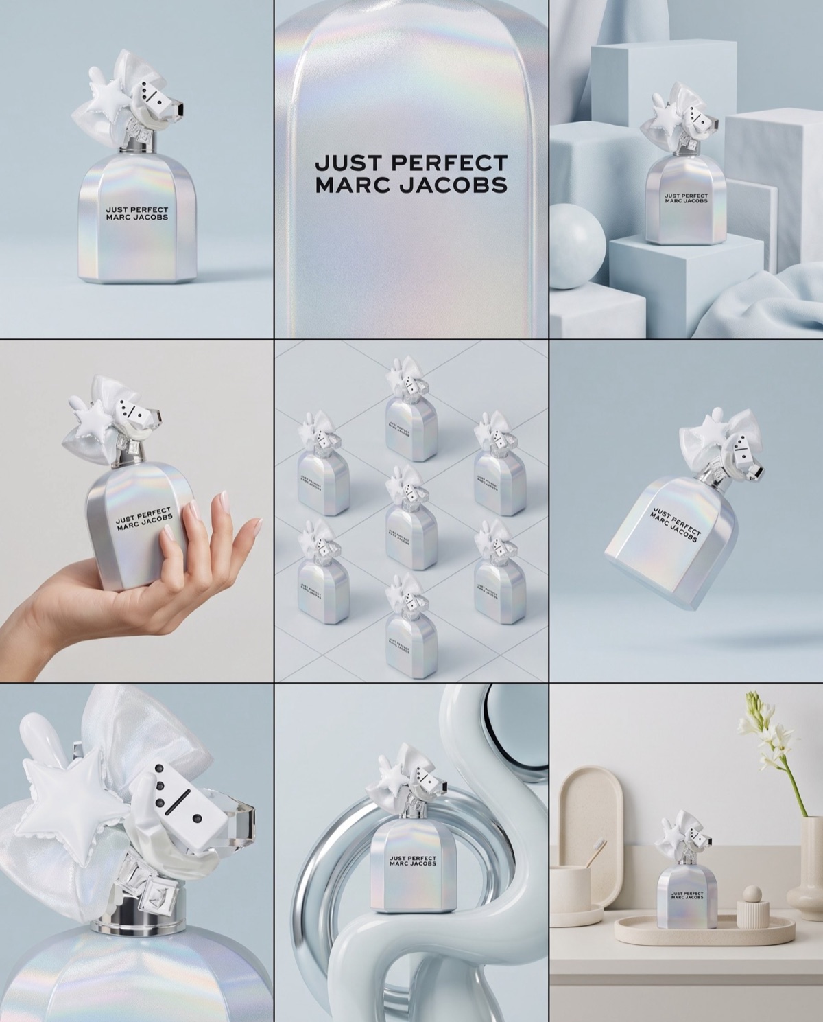 Фото товара: серия кадров духов Marc Jacobs Just Perfect